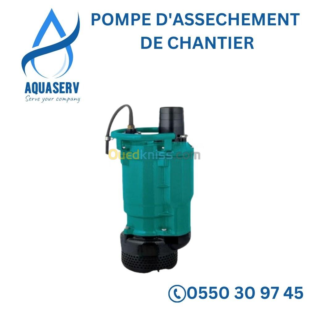 POMPE D'ASSÈCHEMENT DE CHANTIER 2300W LEO | KBZ 23.7