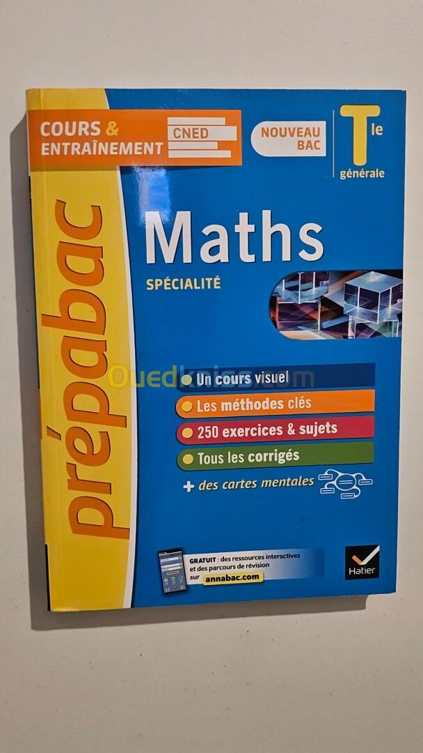 Hatier Prépabac terminal Tle maths spécialité