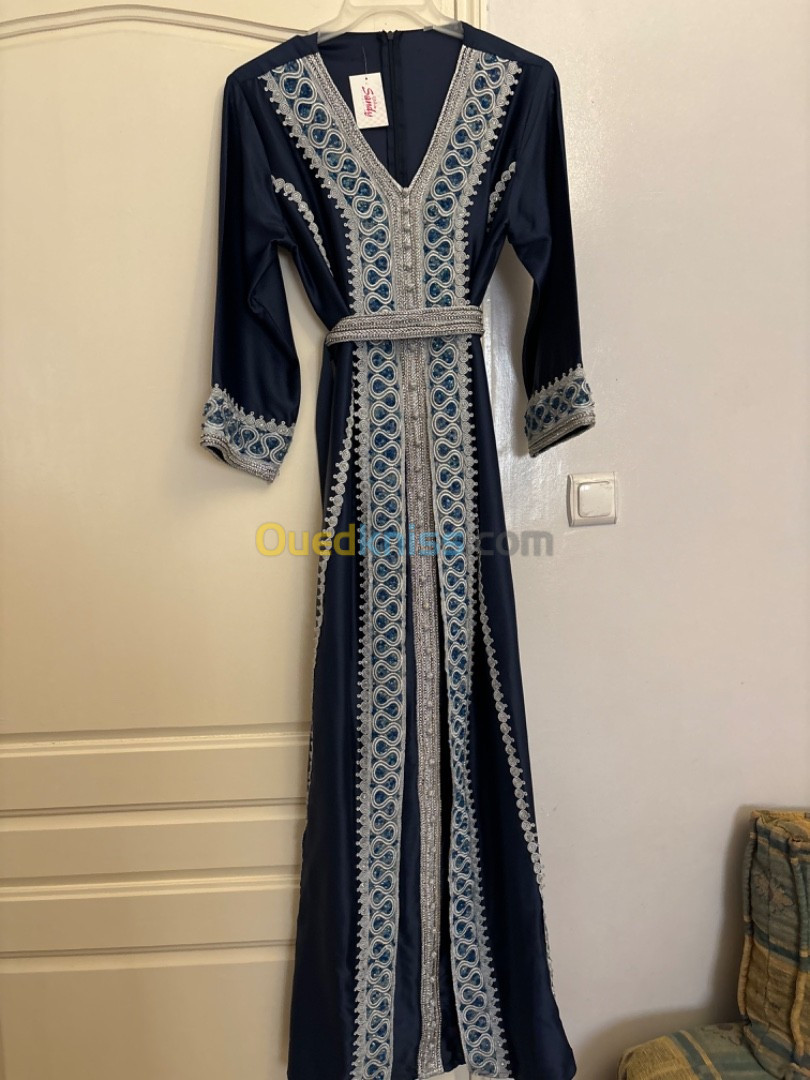 Kaftan bleu foncé 