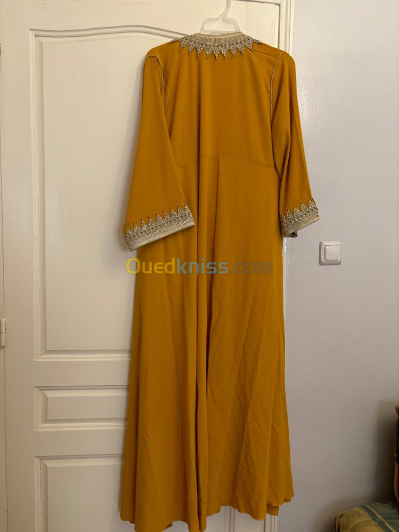 Kaftan moutarde