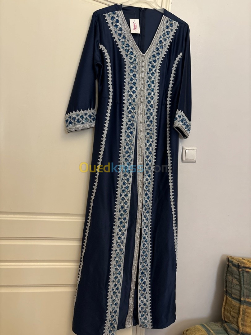 Kaftan bleu foncé 