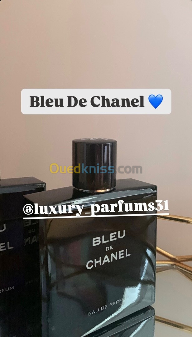 Parfum testeur bleu de Chanel