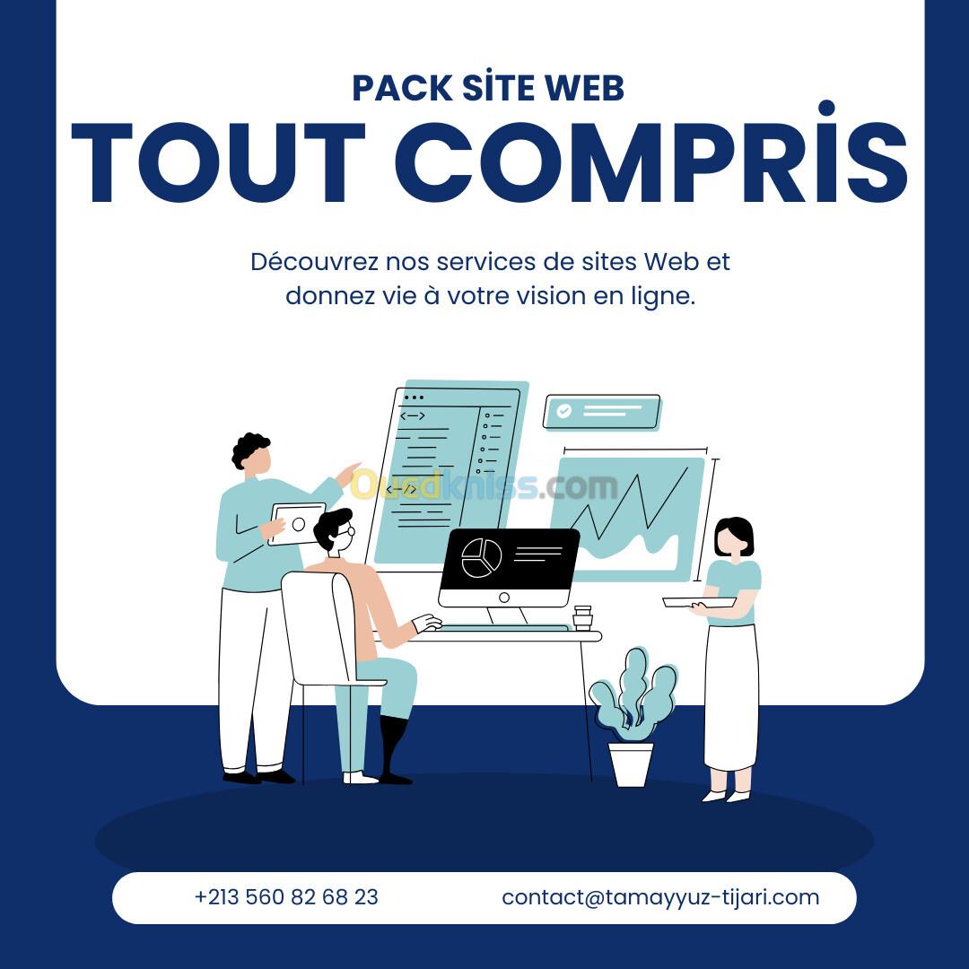 Conception et Hébergement de Sites Web Tout-Compris