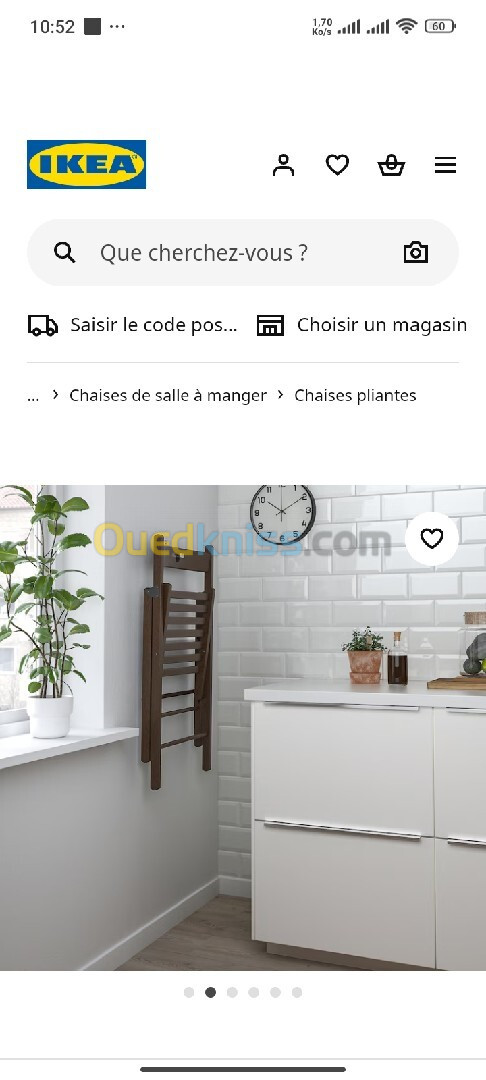 Chaise Pliante En Bois Massif Ikea