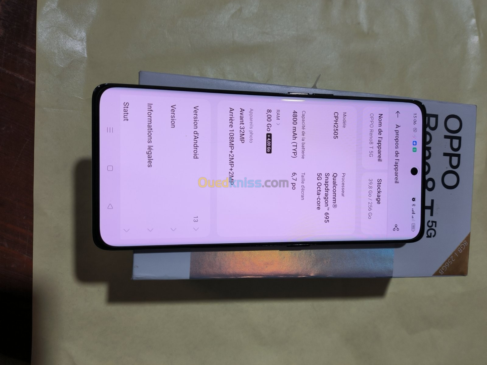 Oppo Reno8 T5G Oppo