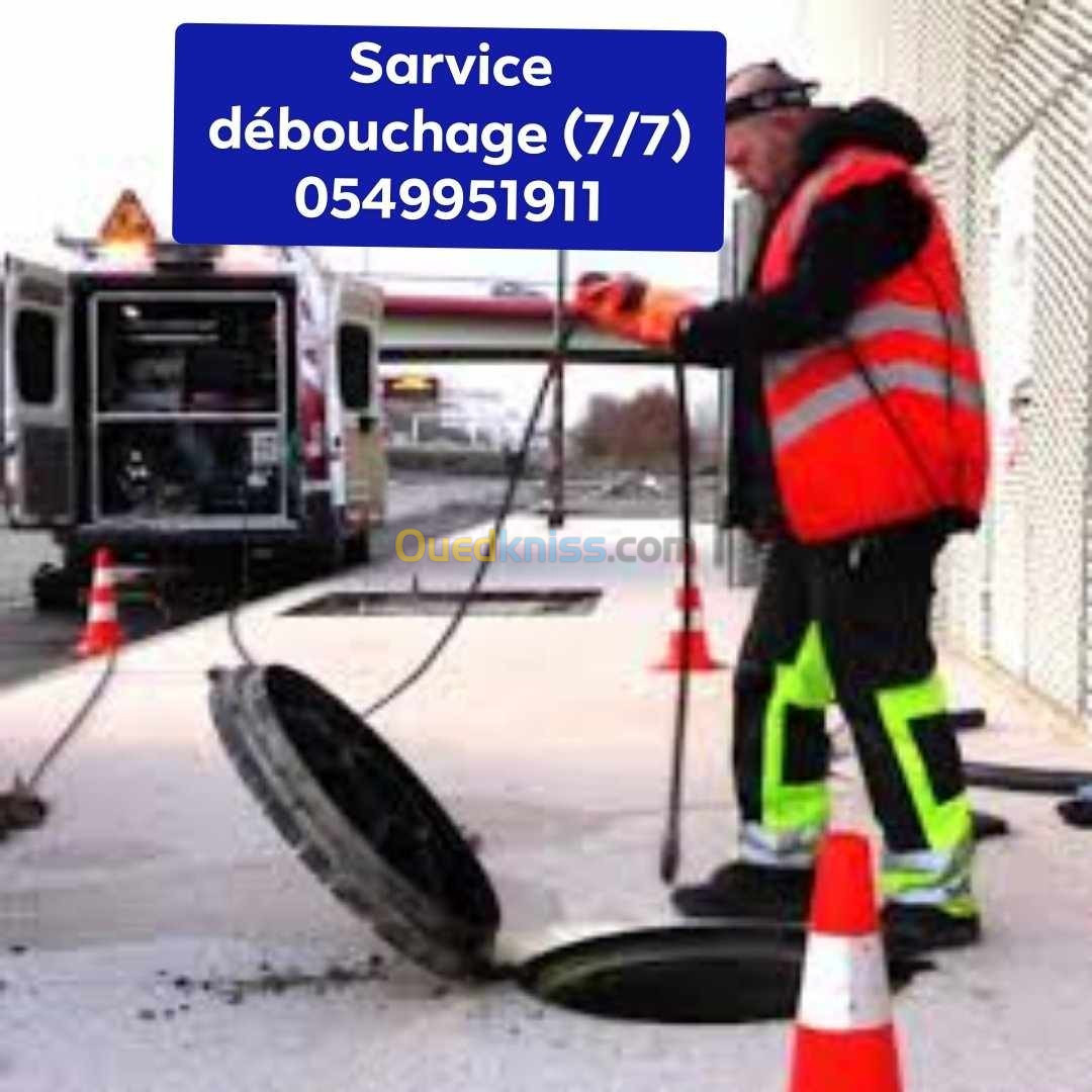 Service vidange débouchage nettoyage canalisations  (7/7)