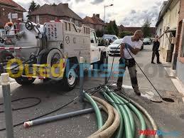 Camion débouchage assainissement vidange nettoyage