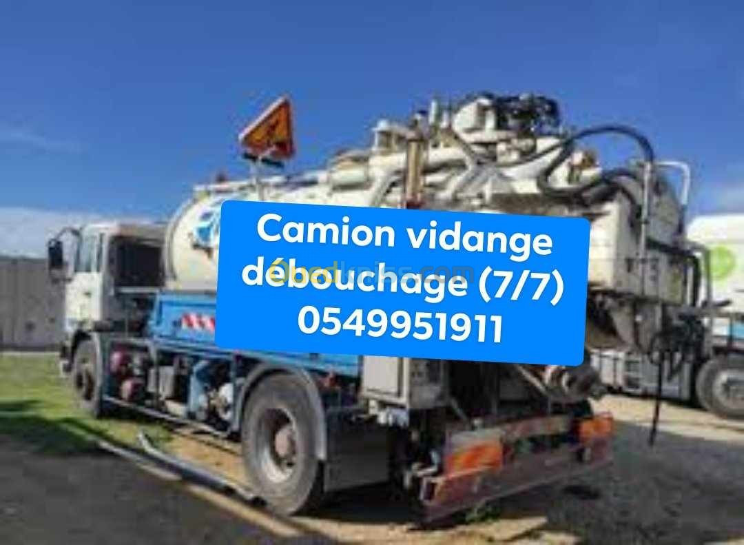 Service vidange débouchage nettoyage (24/24)