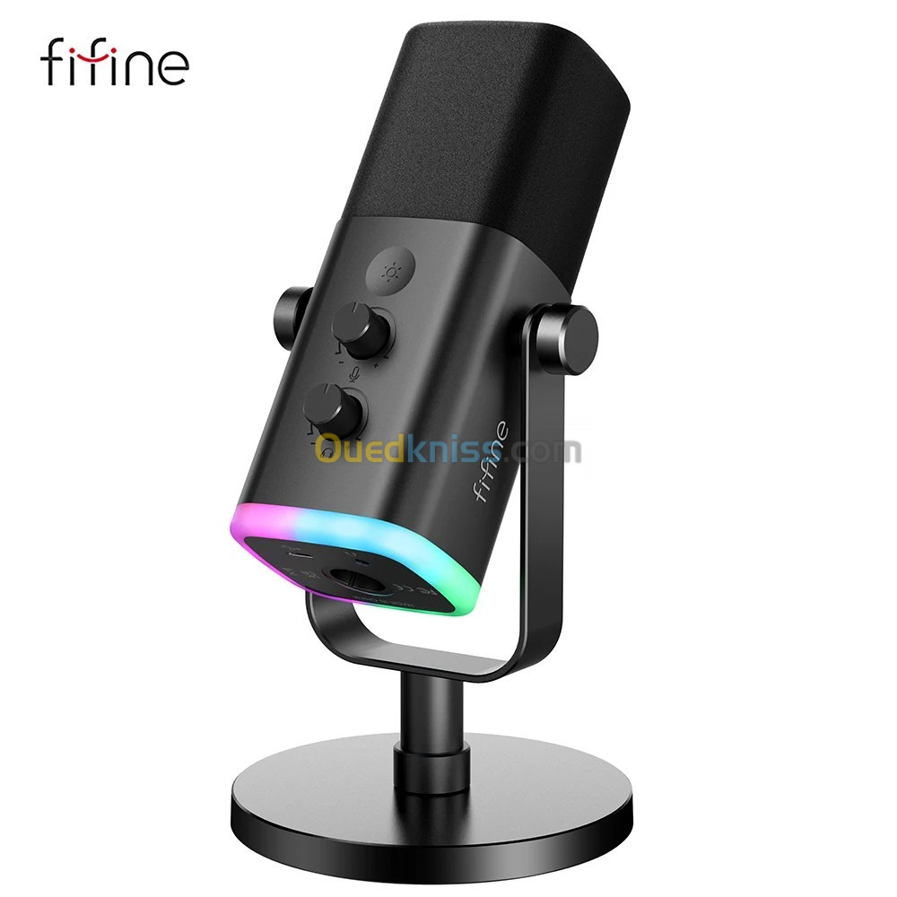 FIFINE AMPLIGAME AM8 RGB USB/XLR DYNAMIC 