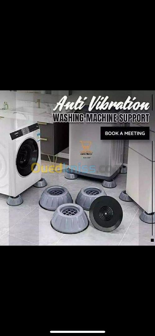 Support anti-vibration pour Machine à laver -4 piéces