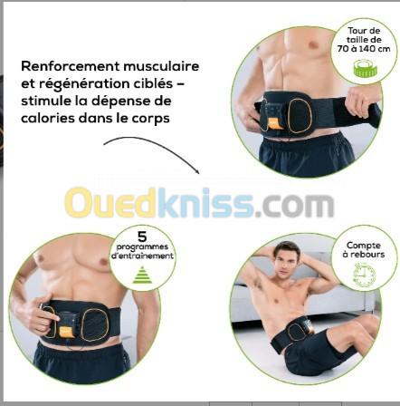 Ceinture de musculation abdominale EM32