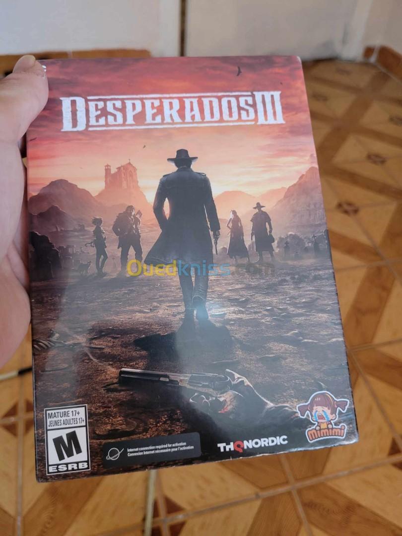 Desperados III PC-DVD nbi3 wella nberez avec un jeu PS4  نبرز بلعبة بلايستيشن 4 سوبليستر ولا نبيع