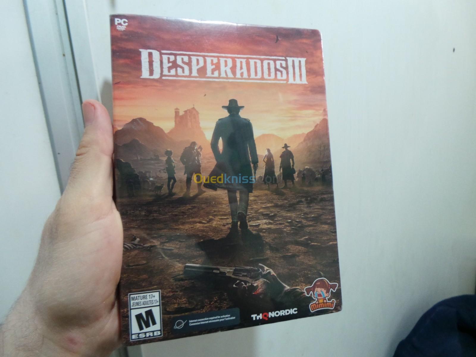 Desperados III PC-DVD nbi3 wella nberez avec un jeu PS4  نبرز بلعبة بلايستيشن 4 سوبليستر ولا نبيع