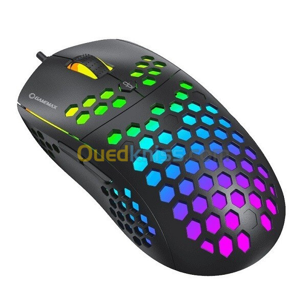 Souris Gamemax MG8 RGB 6400 DPI 6 Boutons ultra light