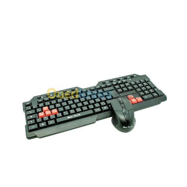 CLAVIER & SOURIS SANS FIL DUO MT-720