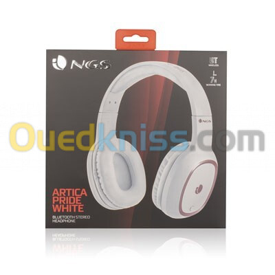 CASQUE BLUETOUTH NGS ARTICA PRIDE WHITE 7H