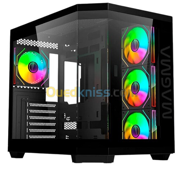 MAGMA ATX V5 BLACK 7 VENTILLOS ARGB SYNC TYPE-C