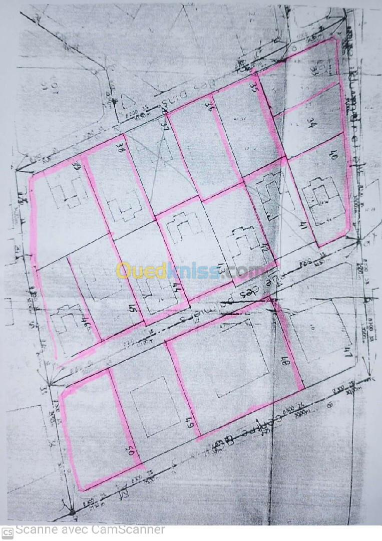 Vente Terrain Oran Boufatis
