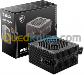 ALIMENTATION MSI MAG A500DN 500W Power Supply 80 Plus white