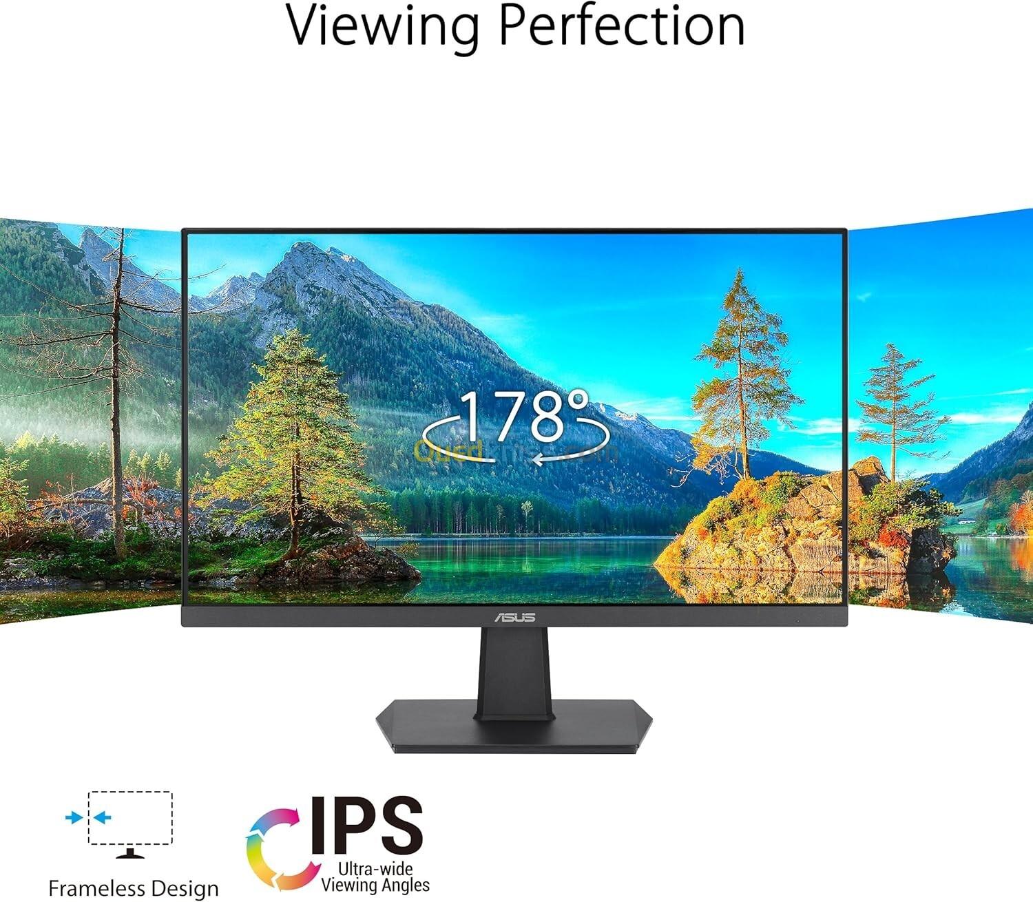 ECRAN ASUS VA24EHF 24" IPS, Full HD 100Hz 1ms Adaptive-Sync