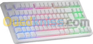 CLAVIER MARS GAMING MK-023 WHITE