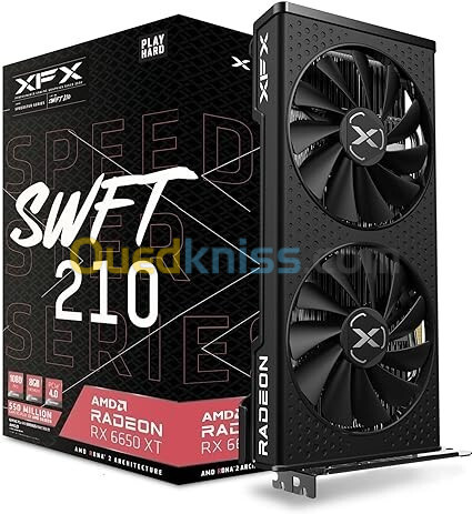 XFX Speedster SWFT 210 AMD Radeon RX 6650 XT 8GB GDDR6