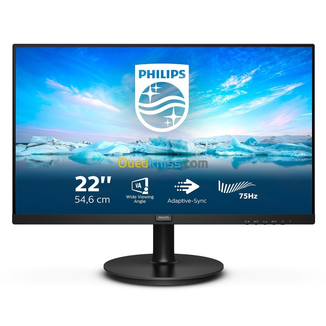 ECRAN Philips 222V8LA 22" 75Hz