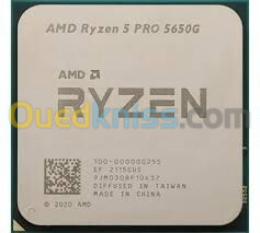 AMD RYZEN 5 Pro 5650G Processor 3.9 GHZ 16 MB L3 