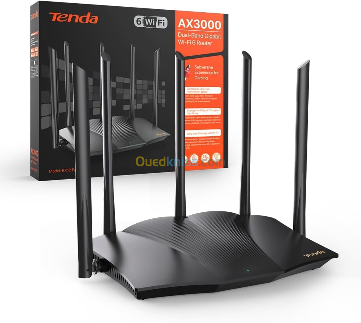 ROUTER TENDA TX12 PRO AX3000 WIFI 6