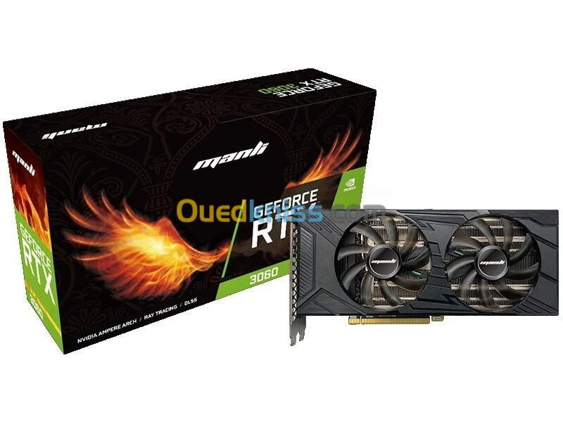 CARTE GRAPHIQUE MANLI RTX 3060 12GB GDDR6