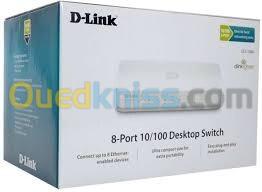 SWITCH D-LINK 8 PORTS 10/100MBPS DESKTOP SWITCH