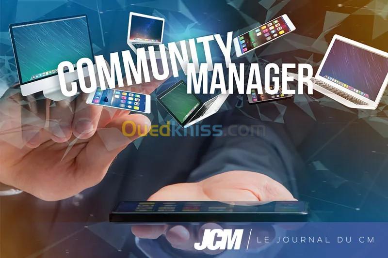 Community Manager ( Freelance ) مسير مواقع التواصل الاجتماعي