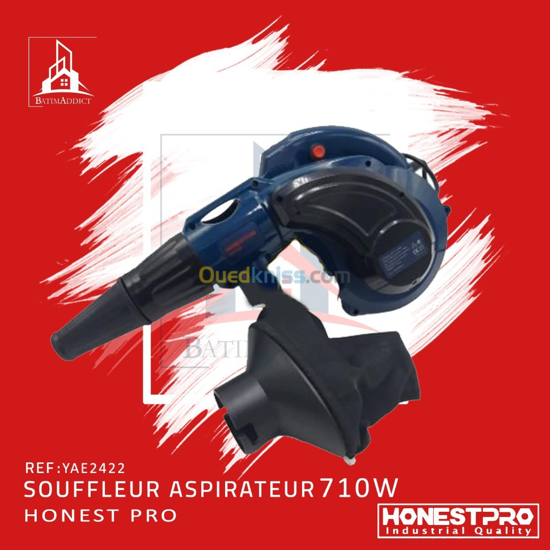 SOUFLEUR ASPIRATEUR 710W HonestPro