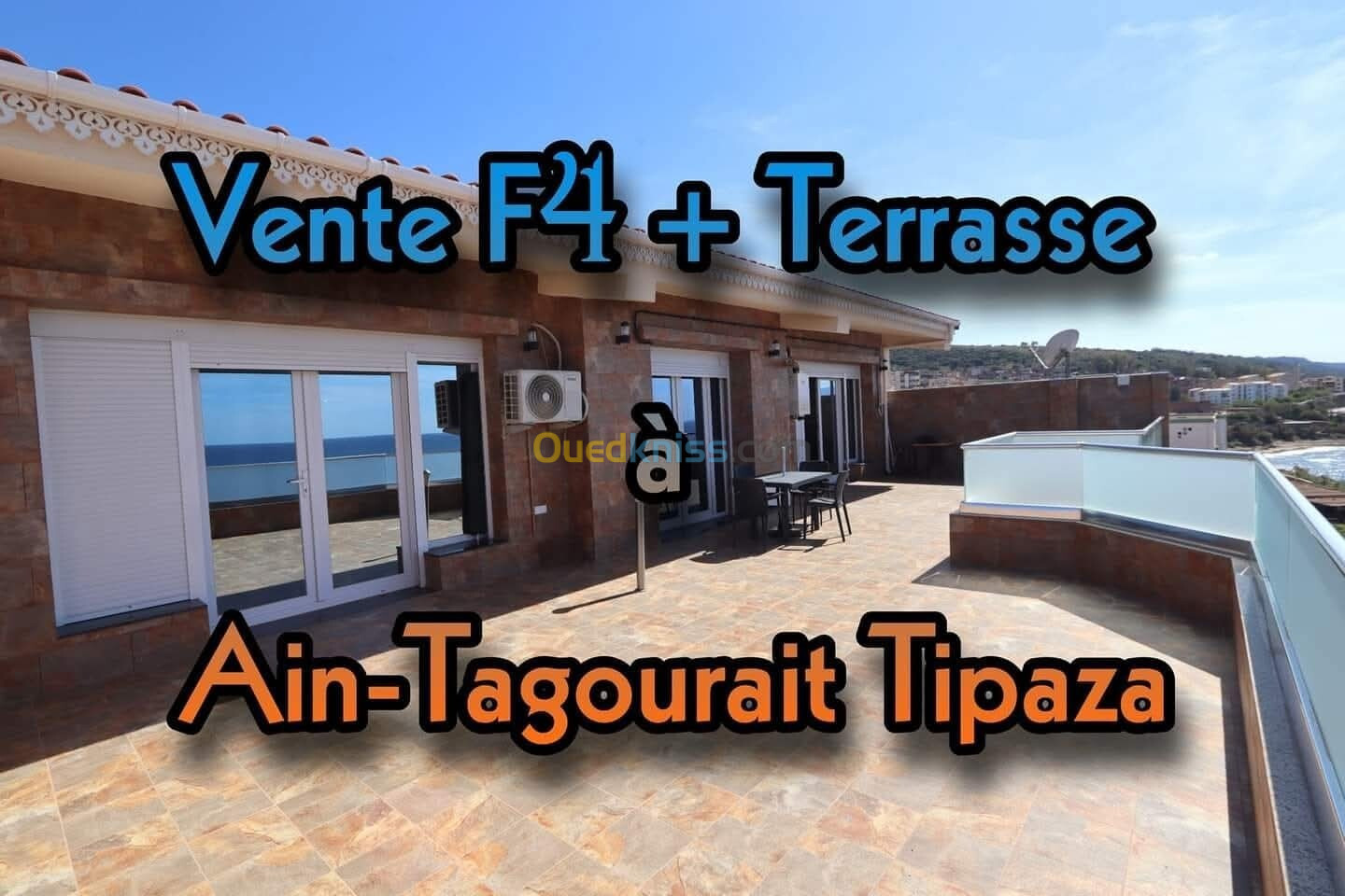 Vente Appartement F4 Tipaza Ain tagourait