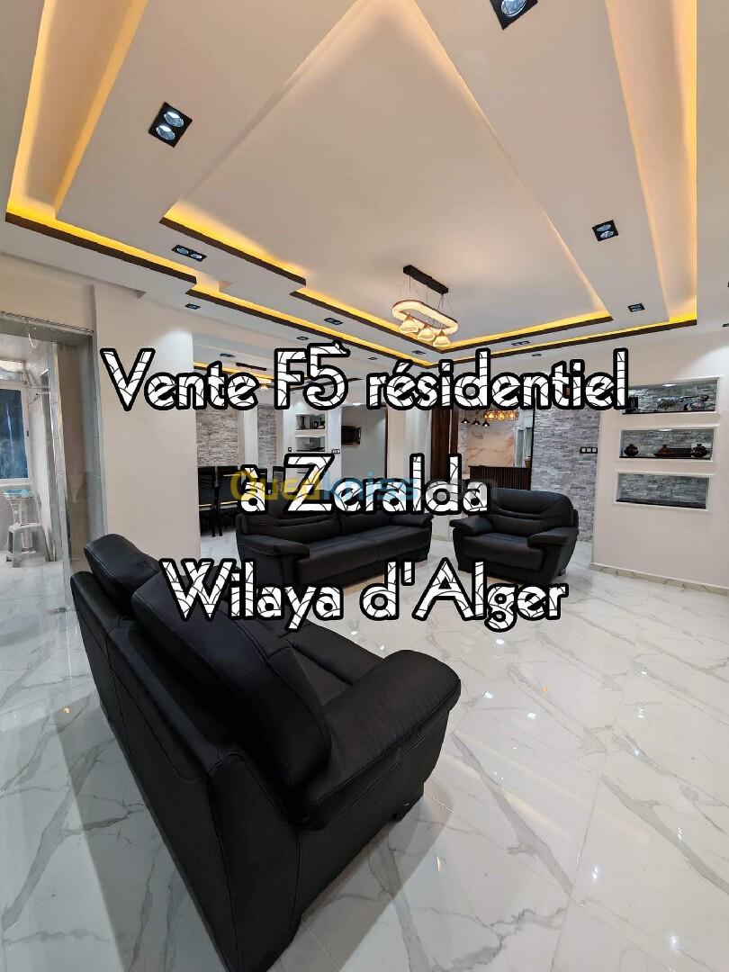 Vente Appartement F5 Alger Zeralda