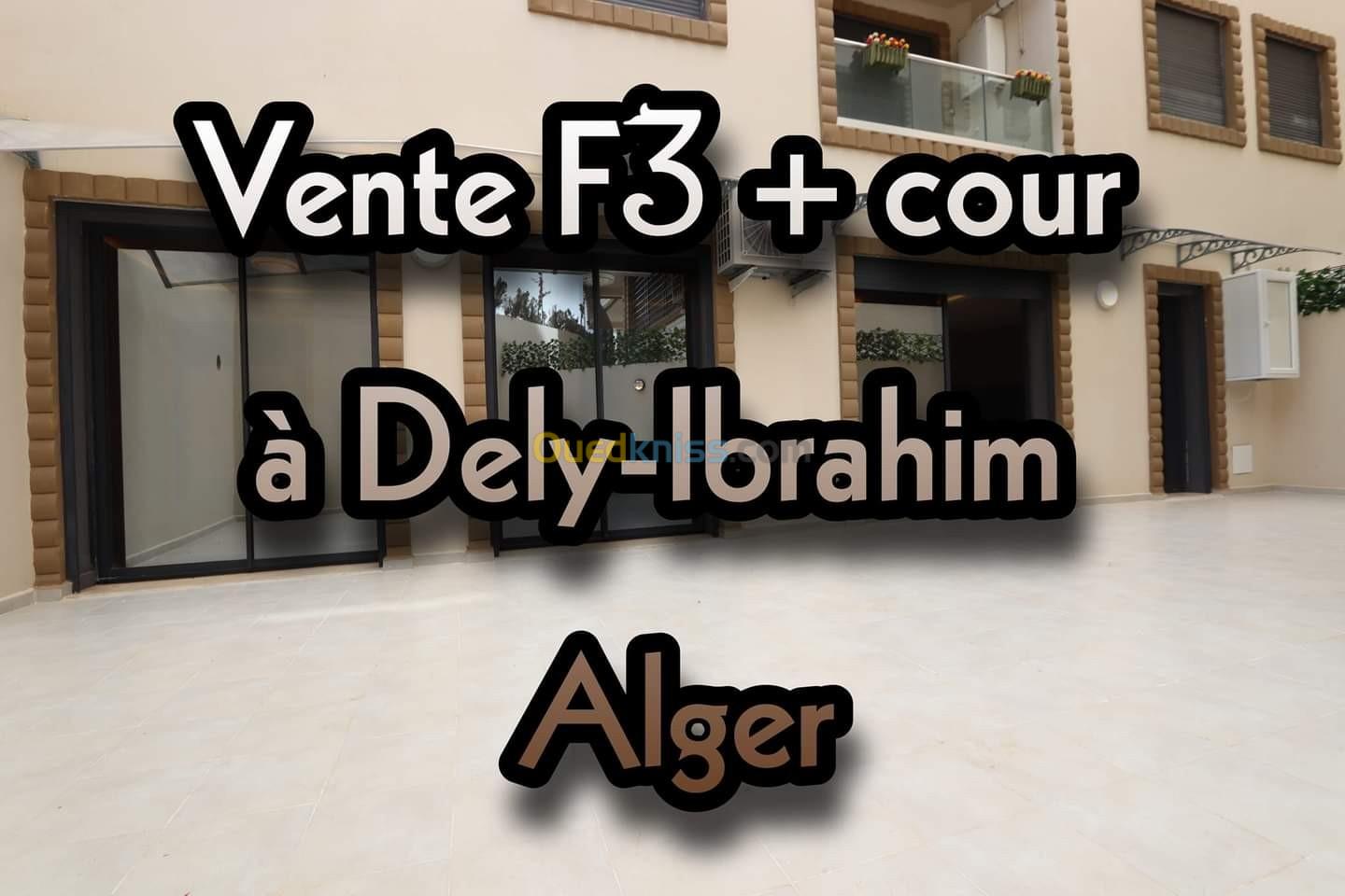 Vente Appartement F3 Alger Dely brahim