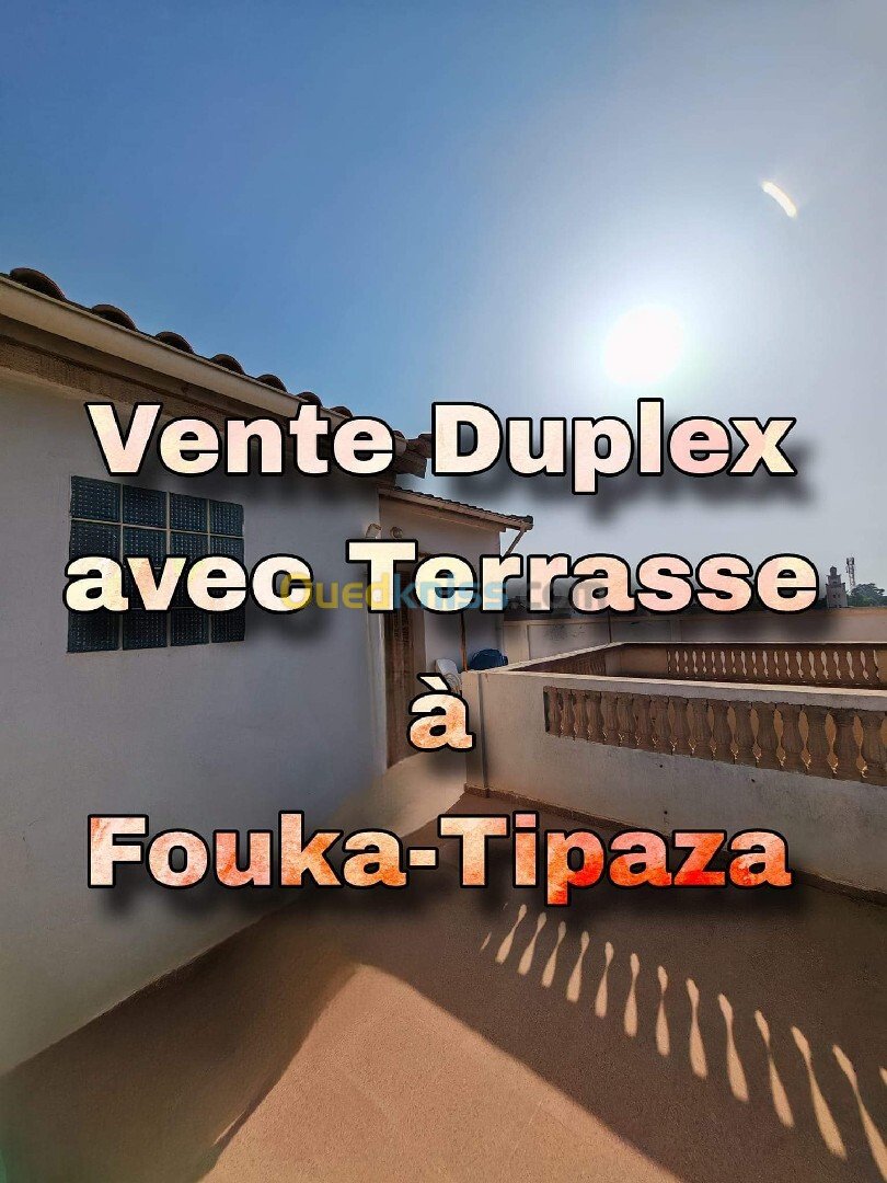 Vente Duplex F4 Tipaza Fouka