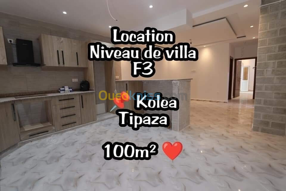 Location Niveau De Villa F3 Tipaza Kolea