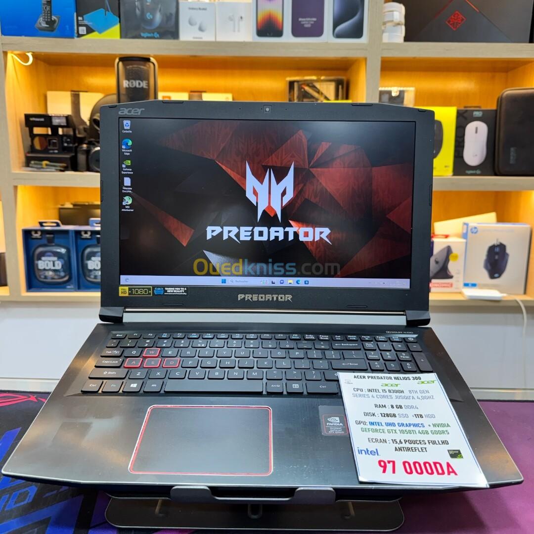 ACER PREDATOR HELIOS 300 I5 8300 NVIDIA GTX 1050TI 8GB RAM 128GB SSD 1TB HDD