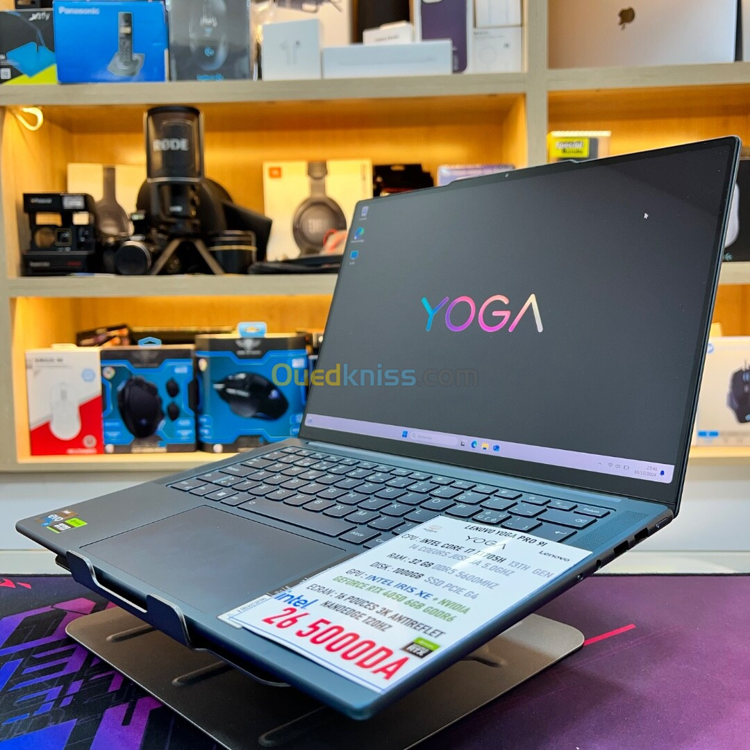 LENOVO YOGA 9 PRO I7 13705H NVIDIA RTX 4050 32GB RAM 1TB HDD 