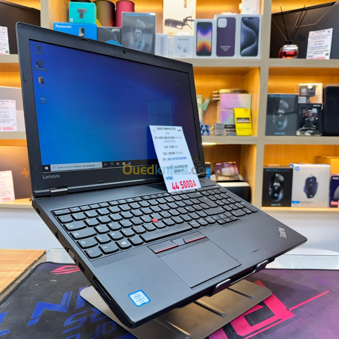 LENOVO THINKPAD L570 I5 6200U 8GB RAM 256GB SSD ECRAN 15.6 POUCES 