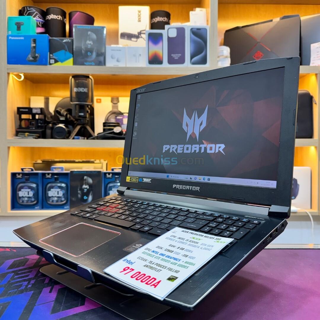 ACER PREDATOR HELIOS 300 I5 8300 NVIDIA GTX 1050TI 8GB RAM 128GB SSD 1TB HDD