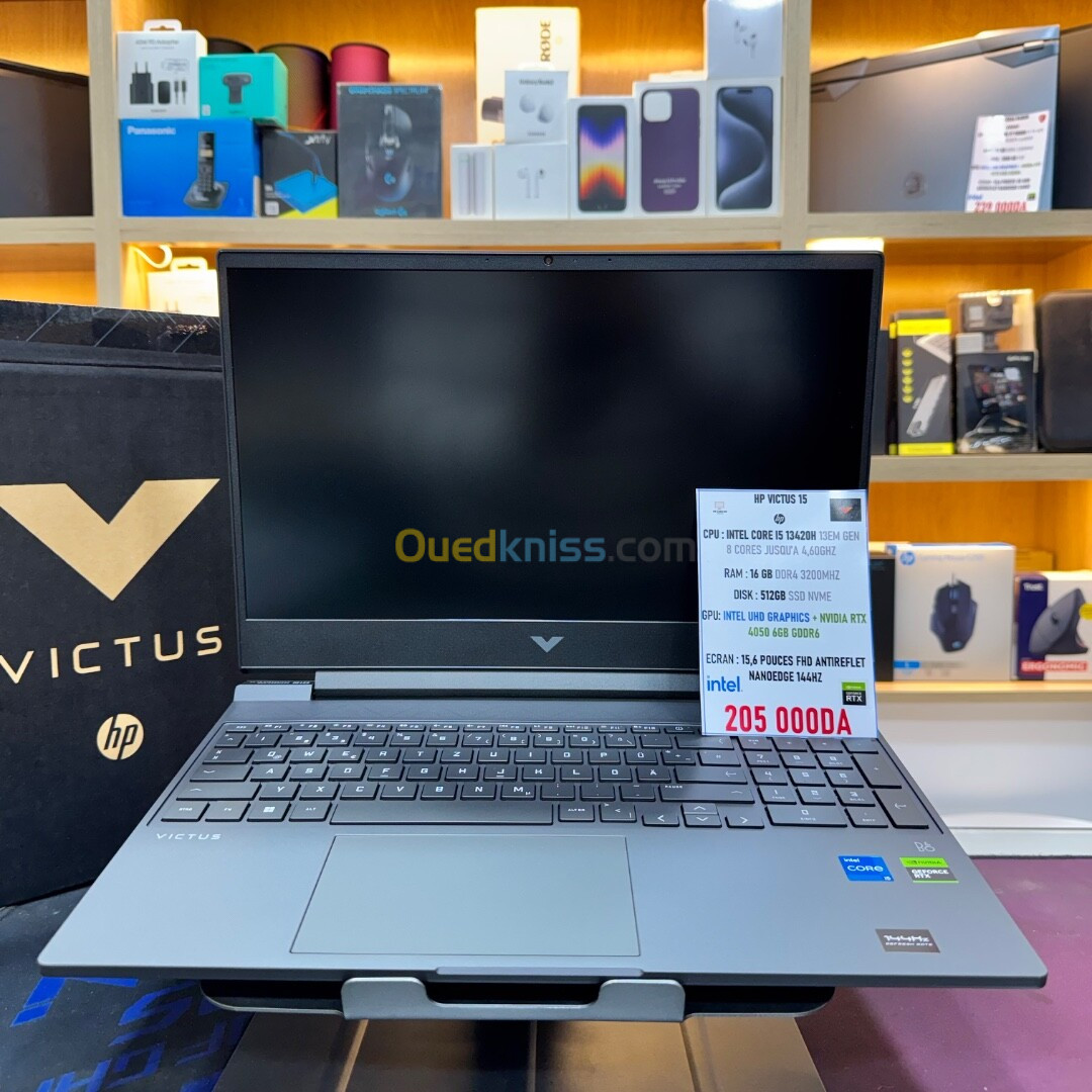 HP VICTUS 15 I5 13420H NVIDIA RTX 4050 16GB RAM 512GB SSD 