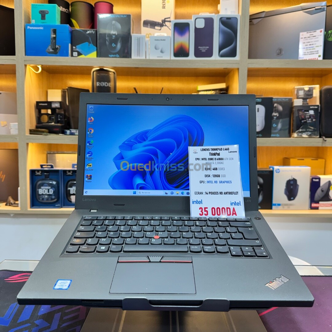 LENOVO THINKPAD L460 I3 6100U 4GB RAM 128GB SSD 