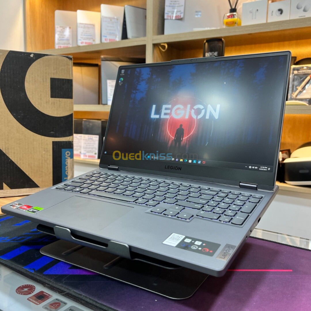 LENOVO LEGION 5 AMD RYZEN 7 7735HS NVIDIA RTX 4060 16GB RAM DDR5 512GB SSD ECRAN QHD 165HZ