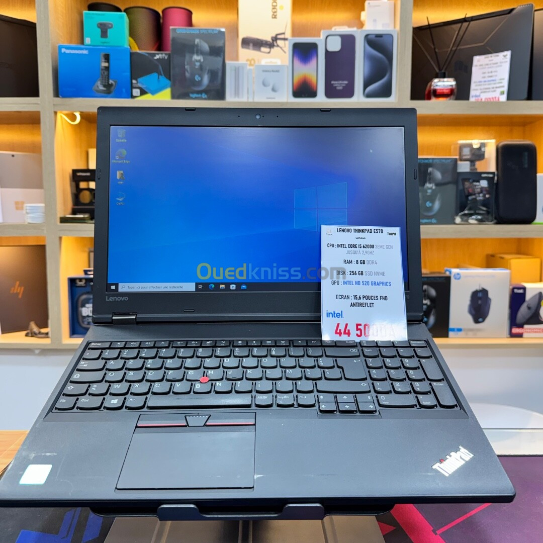 LENOVO THINKPAD L570 I5 6200U 8GB RAM 256GB SSD ECRAN 15.6 POUCES 