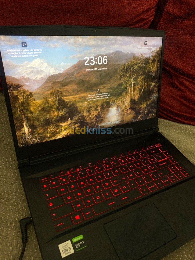 MSI I5 10eme / GTX 1650 max Q / 16GB RAM / 144Hz 1920x1080 FHD 15.6 / 512GB SSD - MSI GF63 Thin