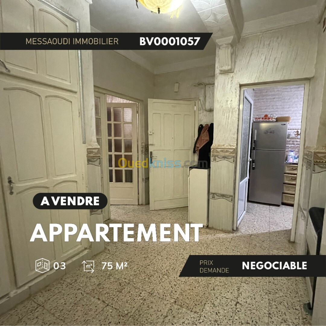 Vente Appartement F03 Aïn Defla El attaf