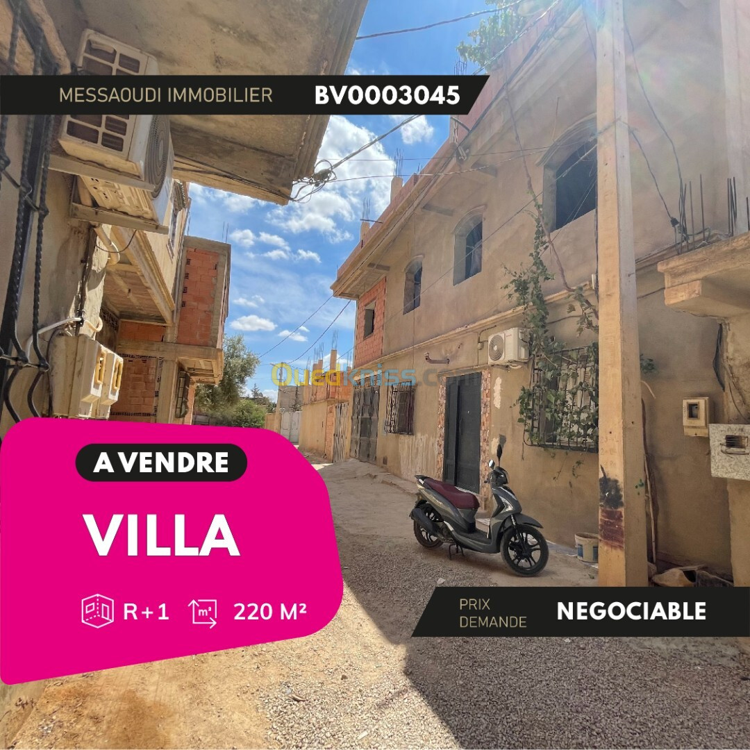 Vente Villa Aïn Defla El attaf