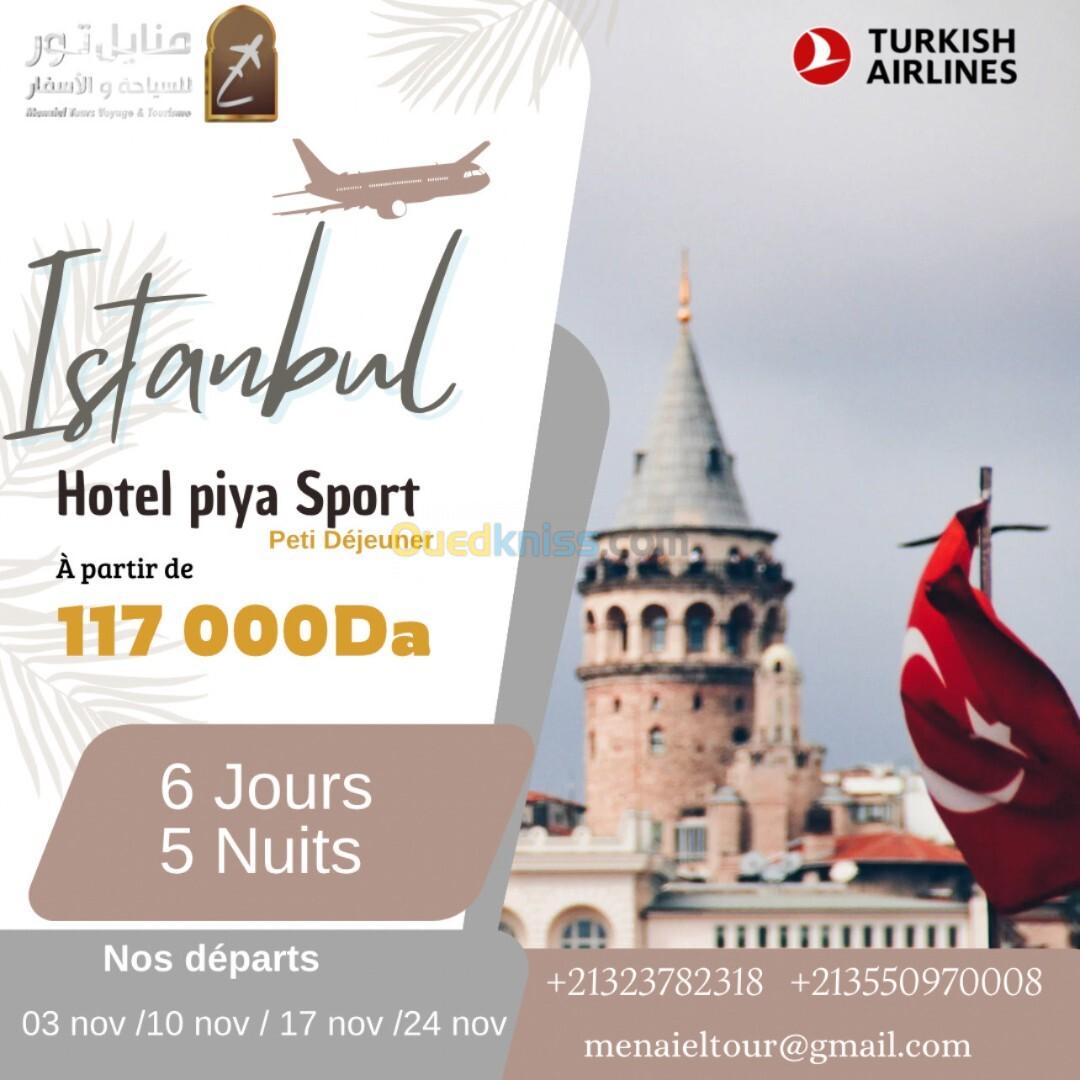 Promo Istanbul à mois de NOVEMBRE